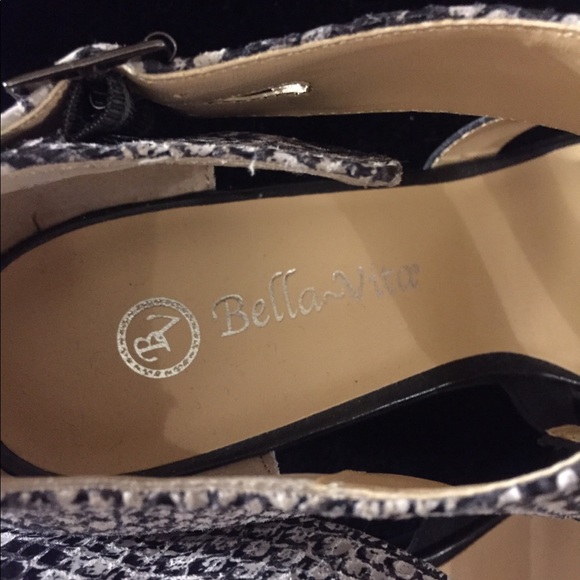 Bella vita B&W heels/pumps - Picture 6 of 8
